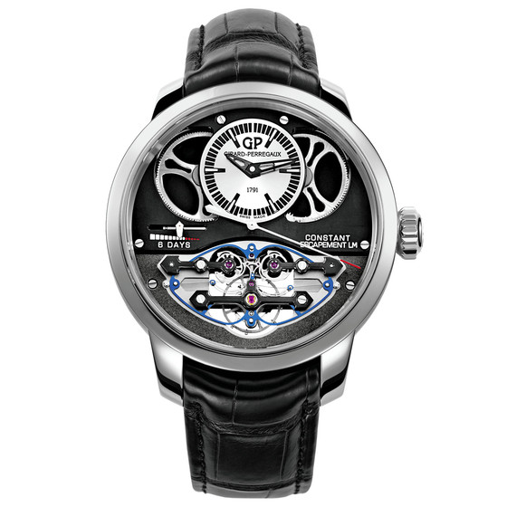 Review Replica Girard-Perregaux CONSTANT ESCAPEMENT L.M. 93505-21-631-BA6E watch